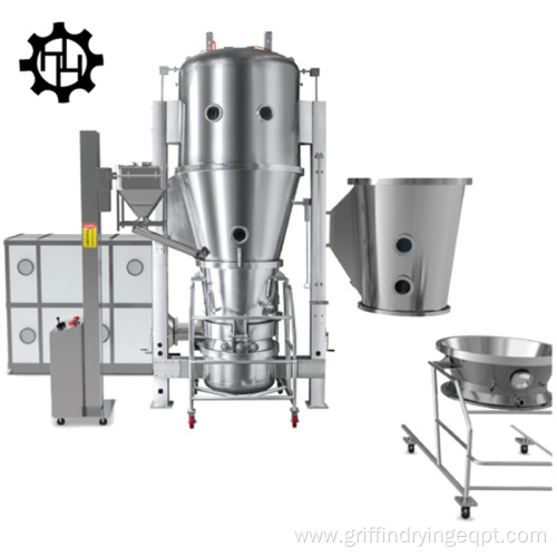 Pharmaceutical Automatic Fluid-Bed Granulator